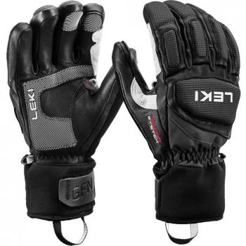 Guantes Leki Griffin Pro 3D Alpino PrimaLoft Negro Blanco Talla 8.5