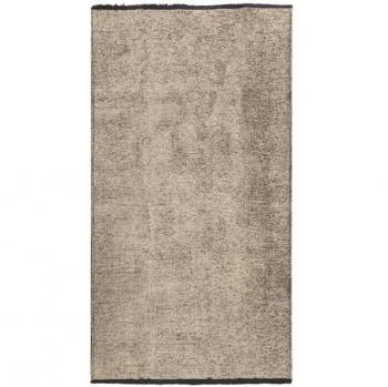 Alfombra tejida plana VENICE, reflejo luz, 80 x 150 cm, color gris