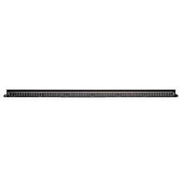 Rejilla Exterior Autoajustable de Aluminio 35mm x 475mm Color Negro RAL 9005 - Renson