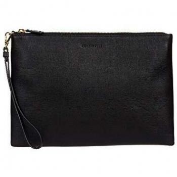 COCCINELLE - Cartera de mano para mujer Negro Negro 27.5 x 20 x 2 cm