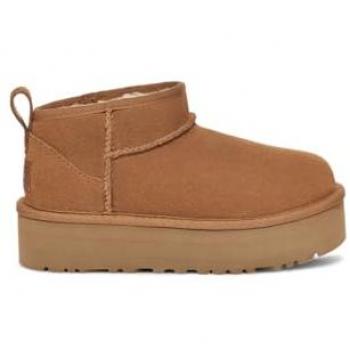 UGG Kids Classic Ultra Mini Platform Boots - Chestnut Brown