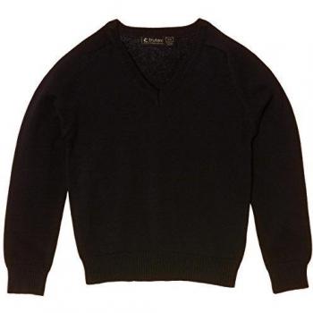 Trutex Limited - Jersey de punto liso para niña, color azul marino, talla 4 años