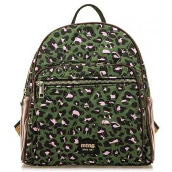 Mochila Casual Waket Verde Sintético Acolchado con Cierre de Cremallera para Mujer