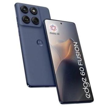 Smartphone Motorola Edge 60 Fusion 5G, 12GB RAM, 256GB Almacenamiento, Pantone Slipstream (Gris), Doble SIM, Pantalla 6.67