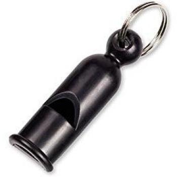 Silbato de Adiestramiento para Perros con Vibración y Correa de Cuero - 7 cm
