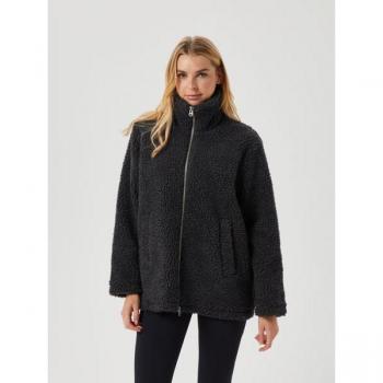 Björn Borg Grey Studio Pile Jacket - XS
