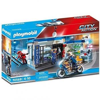 PLAYMOBIL City Action 70568 Policía: Fuga de la cárcel, Para niños de 4 a 10 años