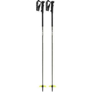 Bastones de Esquí Leki Guide Lite One Carbon 115 cm Unisex Aramida y Carbón Amarillo/Blanco