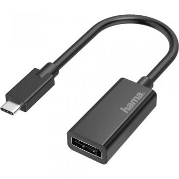 Hama Adaptador USB Tipo C a DisplayPort UltraHD 4K