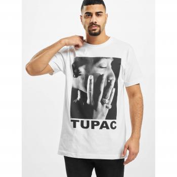 Camiseta Blanca Mister Tee Perfil Tupac