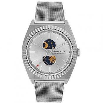 Reloj Jason Hyde JH41005 Acero con Fase de Luna, 40 mm, Nueva colección.