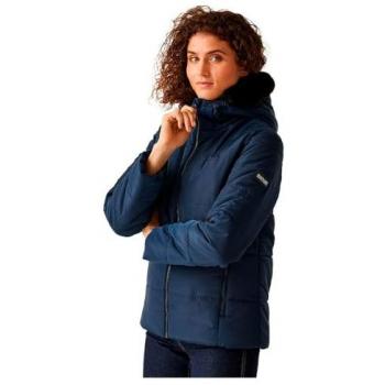 Regatta Women's Navy Blue Water-Repellent Quilted Winnie Jacket, Size S