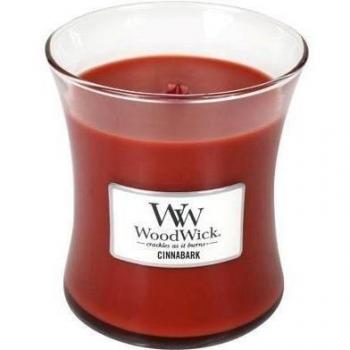 Velas Woodwick - Cinnabark - tamaño mediano 10 oz tarro
