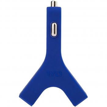 TYLT Y-CHARGE [QUIK] Car Charger with Dual USB Ports Auto Azul - Cargador