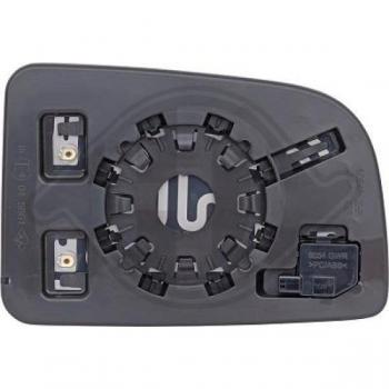 Cristal de espejo retrovisor exterior DIEDERICHS 1664128