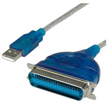 NILOX NX080500102 Adaptador DE Cable USB 2.0 IEEE 1284 Azul
