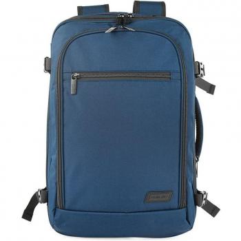 Mochila Portátil Jaslen Multifunción Viaje y Trabajo Azul Marino con Cremallera Resistente 101645