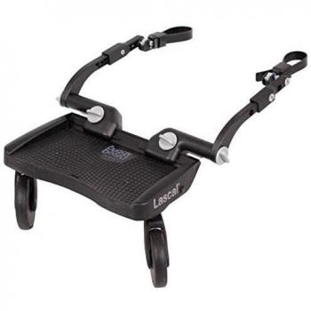 Lascal BB13077 Buggyboard - Plataforma universal para carrito de bebé, color gris