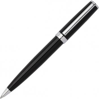 BOSS Gear Icon Black & Chrome Plated Ballpoint Pen HSN2544A