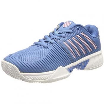 Zapatillas de tenis y pádel mujer K-Swiss Express Light 2 Hb, características: diseño ligero, suela especial para tierra batida, color azul, talla 37.5 EU