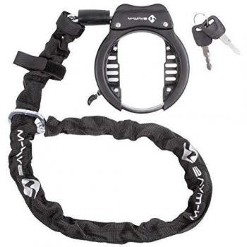 Candado de Cadena M-Wave Ringchain XL 1000 mm con Recubrimiento Textil