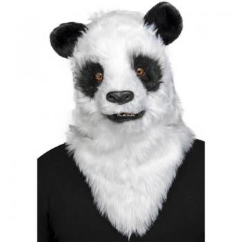 Máscara de Oso Panda con movimiento de mandíbula, multicolor, incluye mandíbula móvil y diseño detallado