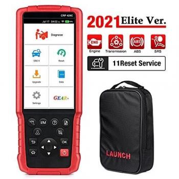 LAUNCH CRP429C OBD2 Escáner ABS SRS MOTOR + reinicio de aceite, reinicio de TPMS, purga de ABS, codificación de inyector, IMMO, EPB, BMS, SAS, DPF, TPMS
