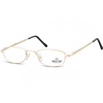 Montana Readers MR63 Armazones para Hombre Dorados con lentes recetadas +3.00