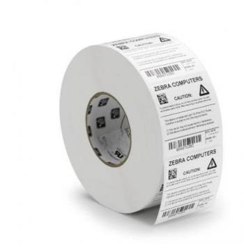 Etiqueta Zebra de 102 x 76mm Blanco