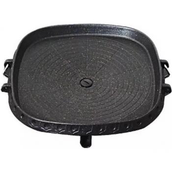 Barbacoa Exterior Coreana Portátil Antiadherente Teppanyaki con Plancha de Hornear