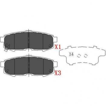Pastillas de freno KAVO PARTS KBP-4555