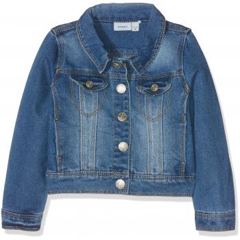 Name IT NITSTAR RIKA DNM Jacket NMT Noos, Chaqueta Niños, Azul