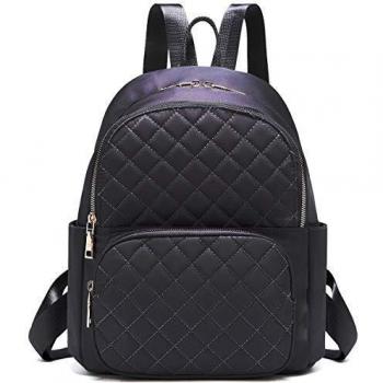 WEILLCCE Mochila para Mujer Bolsos Bandolera Mujer Mochila lingge Mochila para Estudiantes Bolsas de Hombro de rombo Color Gris