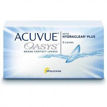 ACUVUE® OASYS for ASTIGMATISM con tecnología HYDRACLEAR® PLUS - Lentillas quincenales -protección UV - 6 lentes