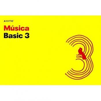 Additio Basic 3 - Cuaderno de música, color amarillo