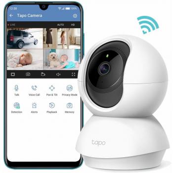 TP-Link Tapo C200 Pan/Tilt Full HD Home Security Wi-Fi Camera