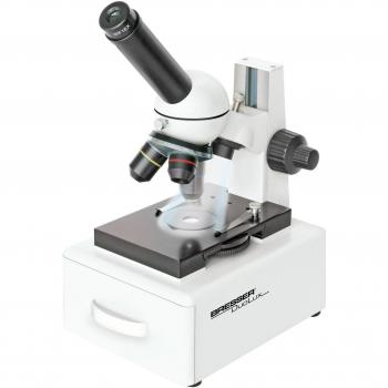 Bresser Duolux 20x-1280x - Microscopio monocular, color