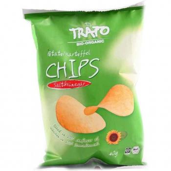 Trafo | Salt & Vinegar Crisps - Org | 15 x 40G
