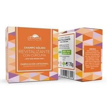 GENUINE Champú Sólido Revitalizante con Cúrcuma 60g