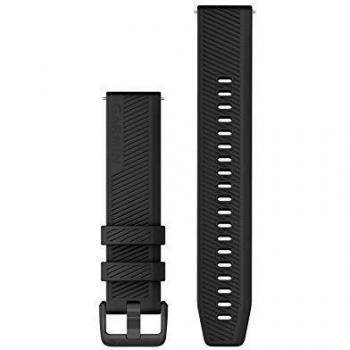 Garmin Banda de liberación rápida, 20 mm, Gris con herrajes de Acero Inoxidable