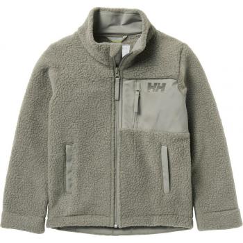 Helly Hansen Kid's Champ Pile Fleece Jacket - Grey, Size 104/4