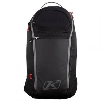 Klim Krew 16L Mochila para motos de nieve - Negro - Capacidad de 16 litros, diseño ergonómico, materiales resistentes al agua, correas ajustables, compartimento principal espacioso, bolsillos organizadores