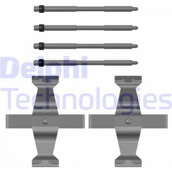 Kit de reparación de pastillas de freno DELPHI LX0785
