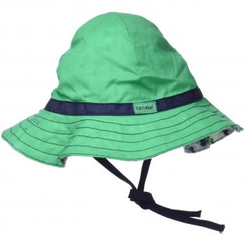 Catimini Chapeau Revers Gorra, Verde