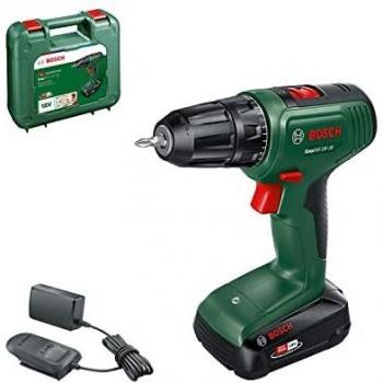 Taladro Inalámbrico Bosch EasyDrill 18V con Batería de 2Ah y Cargador
