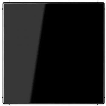 Jung Black Blind Cover Plate LS 994 B SW with Support Frame