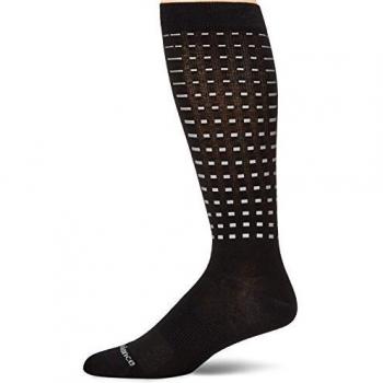New Balance Over The Calf Reflective Compression Sock-1 Pair Calcetines, Unisex, Negro, Large