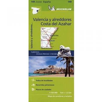 Mapa Zoom Valencia y alrededores, Costa del Azahar: 149 - Aa.vv