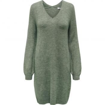 Vestido corto de punto de manga larga Jdy Elanora