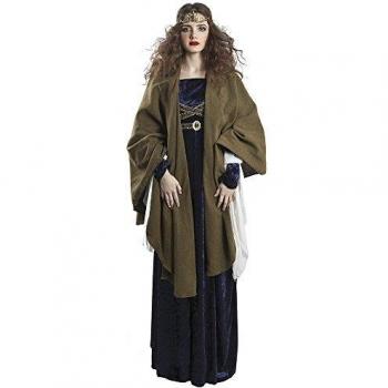 Limit Sport- Disfraz Capa Verde Medieval, S